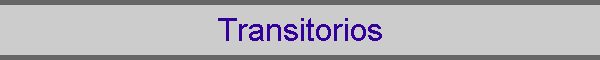 Transitorios