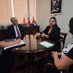 Saludo protocolar de la Seremi de Justicia y Derechos Humanos